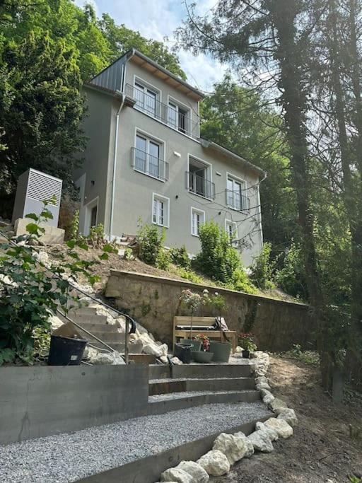 Zur Donauinsel Apartment Bad Abbach Bagian luar foto